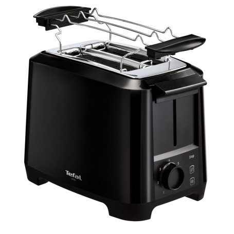 Tefal Uno TT1408 Grille-pain 7 niveaux de brunissage (800 W) Noir