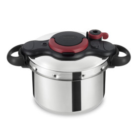 Tefal Clipso Minut Easy Pressure Cooker, Stainless Steel, 6 Litre