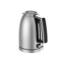 Krups Excellence Bouilloire électrique, Capacité 1,7 L, Inox brossé premium, Base 360°, Résistance cachée, Filtre anticalcaire B