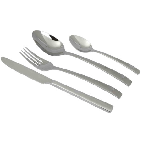 Pradel Excellence - Ménagère Izis 24 Pièces - Acier Inoxydable 18/10 - Service pour 6 Personnes - Couteaux, Fourchettes, Cuillèr