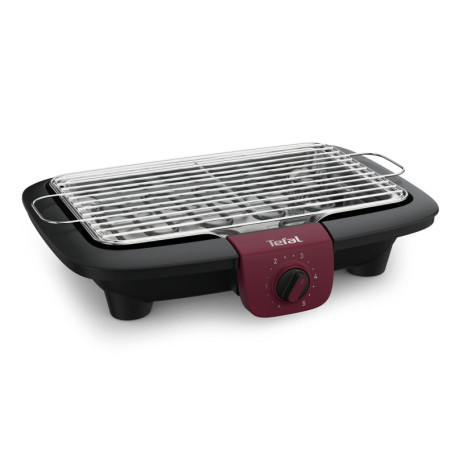 TEFAL EASYGRILL ADJUST TABLE, Barbecue électrique, Puissant, Grande surface de cuisson, Fumée et odeur réduites, Bac récupérateu