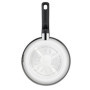 Tefal Comfort Max Poêle 20 cm, Induction, Revêtement antiadhésif, Acier inoxydable haute qualité, Indicateur de température Ther