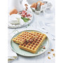 LAGRANGE Jeu de plaques Gaufres, compatible avec tous les gaufriers "Super2", Plaques en aluminium moulé, Revêtement antiadhésif