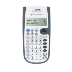 Texas Instruments TI-30XB Mulitview Calculatrice Scientifique, Gris, blanc