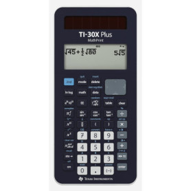 Texas Instruments TI 30X Plus MathPrint - Calculatrice Scientifique (4 lignes),
