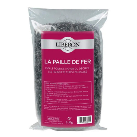 Libéron Paille de fer sachet de 100gr