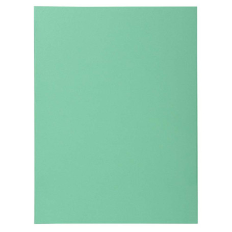 Exacompta - Réf. 330021E - Paquet 100 chemises rigides SUPER 210 g/m2 aux couleurs pastel - chemises certifiées PEFC™ - dimensio