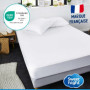 SWEET NIGHT - Protège Matelas 90x190 cm | Alèse Imperméable et Micro Respirante | Souple et Silencieux | Lavable à 90°C
