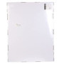 HOME DECO FACTORY - HD4218 - Cadre Photo Multiple Pele-Mele 12 Vues Bois et Blanc, Souvenir, Décoration Maison, 44 x 3 x 58 cm, 
