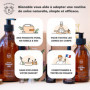 Bionoble Huile de Jojoba Bio 50ml + Pipette et Pompe - Bouteille en Verre - 100% Pure, Naturelle, Pressée à Froid - Huile de Joj