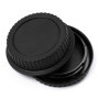 X2 EOS BO Cache Bouchon BOITIER + Arrière pour Objectif Monture Canon EOS EF EF-S Compatible Tous DSLR Canon - ADAPTOUT Marque F