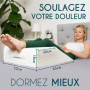 Dreamzie Coussin Élévateur de Jambes Coussin Thérapeutique Repose Jambe Mémoire de Forme - Douleur de Dos, Genoux, Post Opératoi