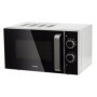 H.Koenig Micro-ondes Compact Design 20L VIO4, Puissant 700W, Plateau tournant 24,5cm, Multifonction 5 niveaux de chauffe et fonc