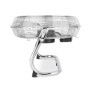 Ventilateur de sol H.Koenig JOE30 Silencieux, Design métal chromé, 40 cm, Haute vitesse, Résistant, 3 vitesses de ventilation, T