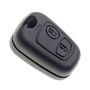 Jongo - Coque de Clé sans Lame Compatible avec Peugeot 106, 206, 206+, 206 Sedan | Boitier Clef Plip Voiture Télécommande 2 Bout