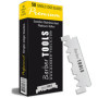 Boite de 50 lames pour rasoir droit coupe-choux lame interchangeable - BARBER TOOLS