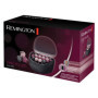 Remington Bigoudis Cheveux [3 styles de Boucles] Ionic Rollers Rose & Noir (Coffret 20 rouleaux de 3 tailles avec pinces et atta