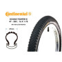 Continental Double Fighter III Reflex Pneus pour vélo Mixte, Noir, 47-305