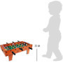 small foot 6702 Babyfoot de table en bois, la table de babyfoot se place sur toute table, à partir de 5 ans