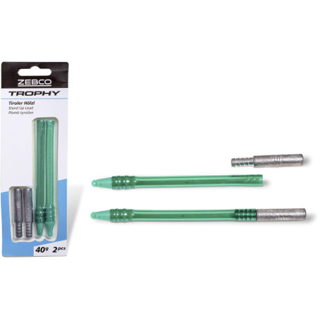 Zebco Trophy de qualité en Bois du Tyrol - Plomb de Base - Accessoires de pêche - Divers - 40 g