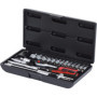 KS Tools 911.0625 Coffret de douilles F6 1/4'' CHROMEmat 25 pièces