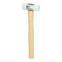 KS TOOLS Maillet à embout nylon 200g - tête Ø28mm - avec manche frêne galbé Multicolore
