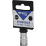 BRILLIANT TOOLS BT020938 Douille 6 pans 1/4", 10 mm [Powered by KS TOOLS]