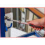 KS Tools - 920.1330 - Cliquet télescopique réversible 1/2" à tête articulée - 72 dents - 7 positions