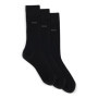 BOSS 3P RS Uni CC Chaussettes pour Homme, Noir 1, 39-42 (Lot de 3)
