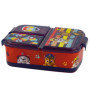 PAW PATROL Boîte à Lunch pour Enfants avec 3 Compartiments - Boîte à Repas en Plastique avec Fermeture à Clip - pour Maternelle,