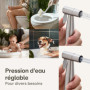 Praknu Douchette Bidet WC – Pommeau de Douche Intime avec Support en ????? ?????????? - Pulvérisateur Bidet et Jet d’Eau pour To