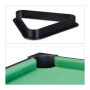 Relaxdays Mini table de billard mini billard jouet aspect bois 2 queues, boules, triangle craie, lxP: 51 x 31 cm, vert