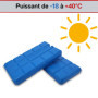 ToCi Lot de blocs réfrigérants pour sac isotherme ou glacière, de 200 ml chacun, ., 2