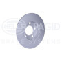 HELLA 8DD 355 105-411 Disque de frein - 53955PRO - revêtu - 230mm - 9mm - plein - pour p.e. AUDI / SEAT / SKODA / VOLKSWAGEN