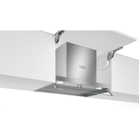 Bosch DBB66AF50, Hotte intégré Série 4, 3 vitesses d'aspiration, 60cm, Inox