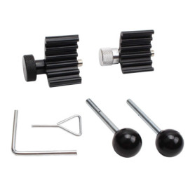 CCLIFE Kit de calage moteur distribution diesel - Outils de calage distribution de soupape blocage du vilebrequin Compatible ave