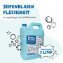 alldoro 60658 Bubble Fun Liquide pour Bulles de Savon en bidon de 5000 ML, Eau savonneuse en réserve de 5 litres XXL, bidon de R