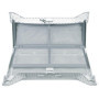 VIOKS Filtre à peluches de rechange pour sèche-linge AEG Electrolux 807453901/9 8074539019 pliable 335х172х80 mm Filtre à peluch