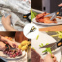 Ciseaux de cuisine Deiss PRO, ciseaux tout usage robustes, ciseaux de cuisine en acier inoxydable - Ciseaux utilitaires tranchan
