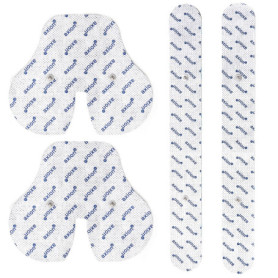 axion - Électrodes MAUX DE Dos compatibles avec électrostimulateur SANITAS (SEM 40/41/42/43/44/50) BEURER (EM 40/41/49/80)