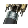 VON LILIENFELD Parapluie Bouquet de roses Fleur Canne Grand Robuste Ouverture Automatique Double Épaisseur