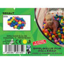 EKNA Lot de 200 balles de Jeu de 5,5 cm de diamètre – Différentes Couleurs au Choix pour Piscine à balles – Balles en Plastique 