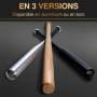 Heldenwerk Batte de Baseball en Bois ou Aluminium - 31 Pouce avec Poignée antidérapante - pour Adulte et Enfant
