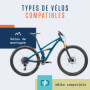 Alphatrail VTT Chambre à Air Vélo Rick 26 Pouces SV Presta Valve 2X Ensembles avec Mobilité Garantie I Compatible Pneu Vélo Comp