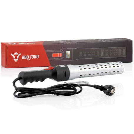 BBQ-Toro Allume-Grill électrique IGGI | 2000 W, 650 °C | Allume-Charbon électrique pour Barbecue, Grill et cheminée