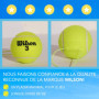 MOVEMATE Entraîneur de Tennis avec Balle de Tennis Wilson® - Appareil de Sport innovant pour Les Loisirs et Les activités en Ple