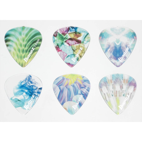 Ibanez PCP16H-C2 Lot de 6 médiators