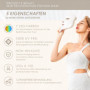 Masque de visage Luminothérapie 7 couleurs par Project E Beauty | Routine de Soins du Visage Anti-âge |Raffermissement de la Pea