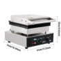 Gaufrier Machine Gaufre Grille-pain gaufrier Lolly Muffin Machine Commercial Électrique Antiadhésif Moule à Pâtisserie Températu