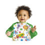 CRAYOLA Mini Kids Tablier de protection à manches longues, âge 12 mois, poids jusqu'à 17 kg, pour la maternelle et les loisirs, 